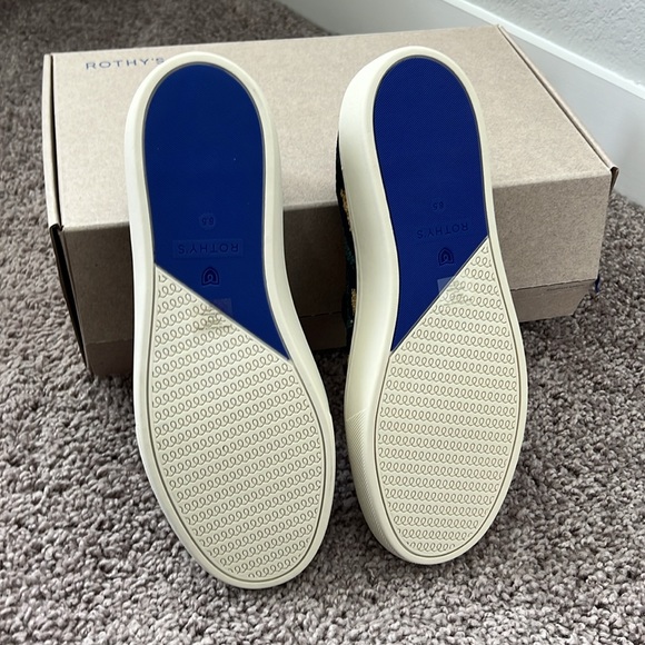 NIB Rothy's Knit Slip On Sneakers in color Big Spot - Picture 4 of 4